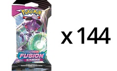 Pokemon SWSH8 Fusion Strike Sleeved Booster Case (144ct)